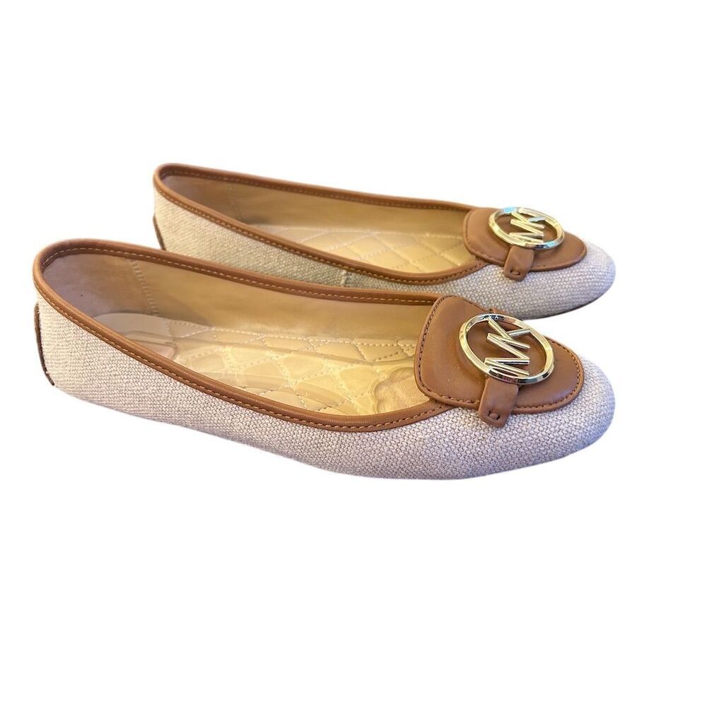 Michael Kors Women's Brown Moccasin Flats Size 9 Casual Shoes